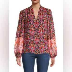 Kobi Halperin Azalea floral print blouse